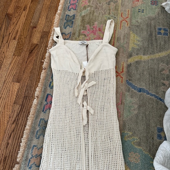 Nanushka knitted open dress - Picture 2 of 4